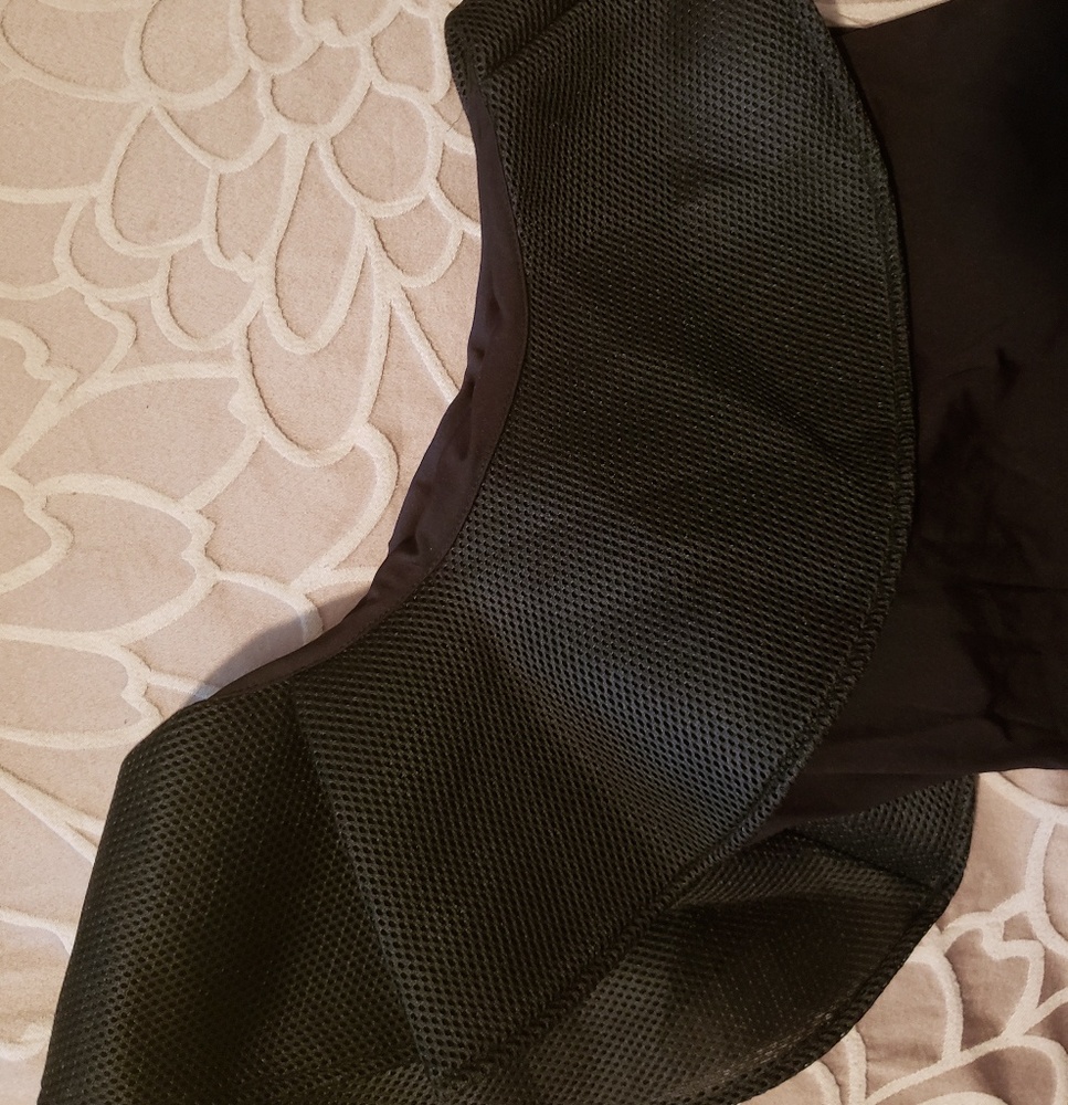 Black one shoulder ruffle bodysuit - Picture 6 of 7